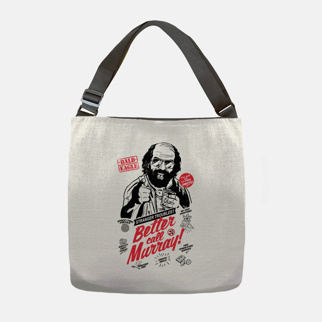 Better Call Murray-none adjustable tote bag-Getsousa!