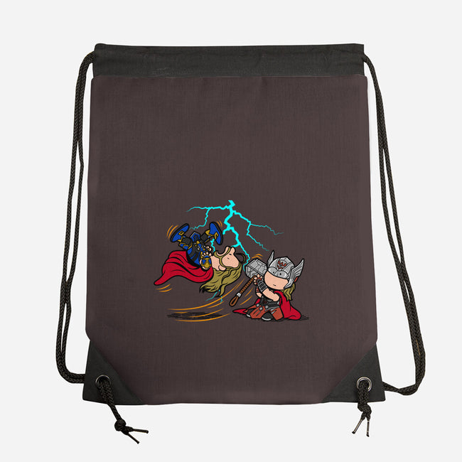 Love And Peanuts-none drawstring bag-Boggs Nicolas