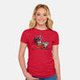Love And Peanuts-womens fitted tee-Boggs Nicolas