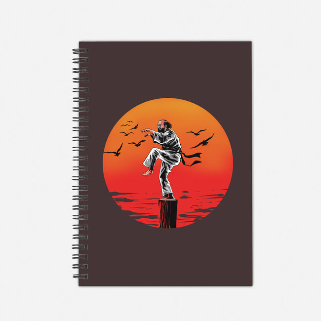 Karate Murray-none dot grid notebook-zascanauta