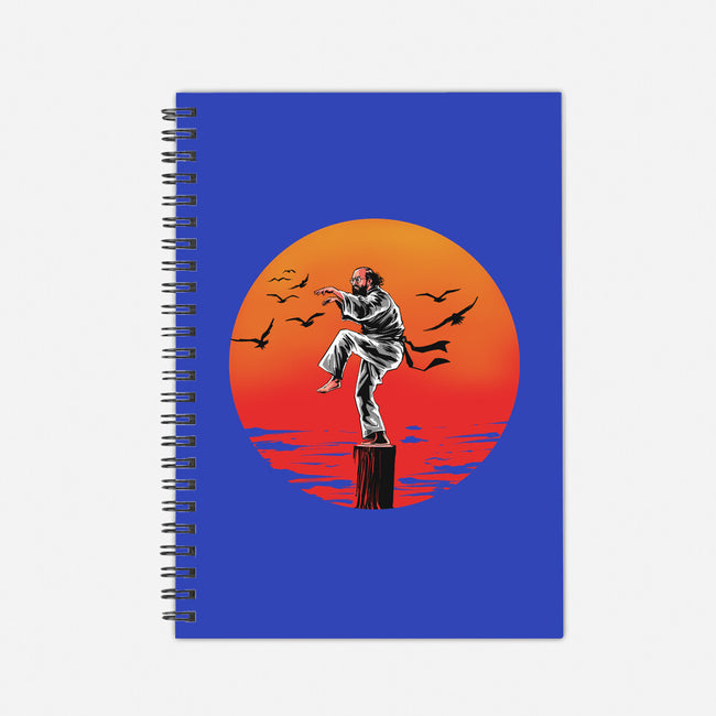 Karate Murray-none dot grid notebook-zascanauta