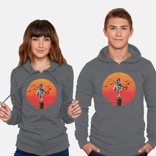 Karate Murray-unisex pullover sweatshirt-zascanauta