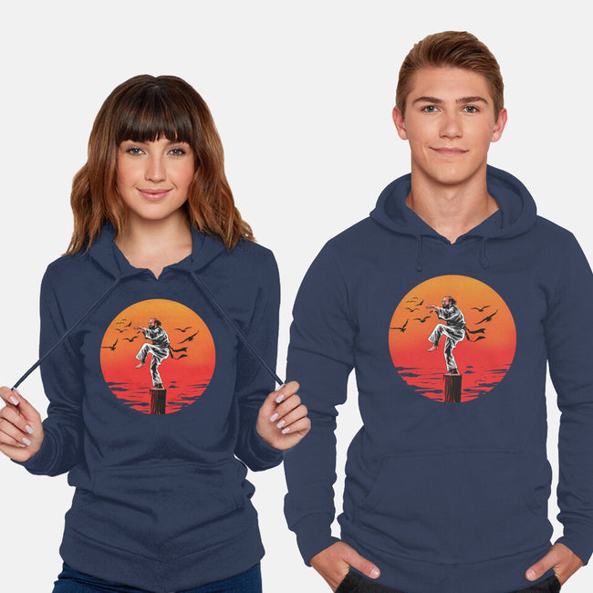 Karate Murray-unisex pullover sweatshirt-zascanauta