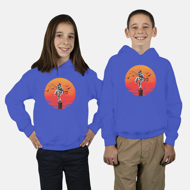 Karate Murray-youth pullover sweatshirt-zascanauta