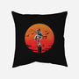 Karate Murray-none removable cover w insert throw pillow-zascanauta