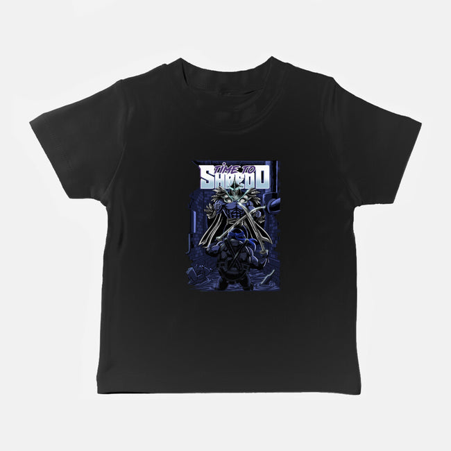 Time To Shredd-baby basic tee-Diego Oliver
