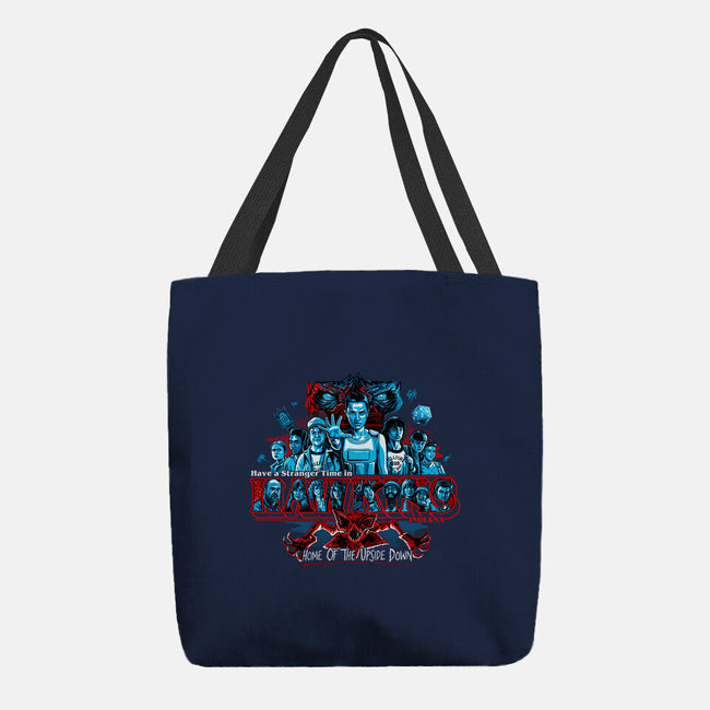 Have A Stranger Time In Hawkins-none basic tote bag-goodidearyan