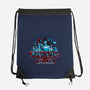 Have A Stranger Time In Hawkins-none drawstring bag-goodidearyan