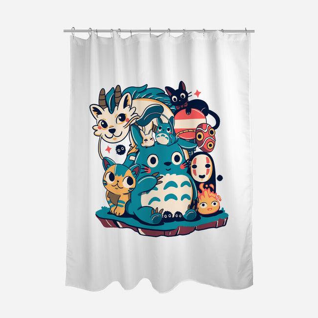 Studio Adventures-none polyester shower curtain-Conjura Geek