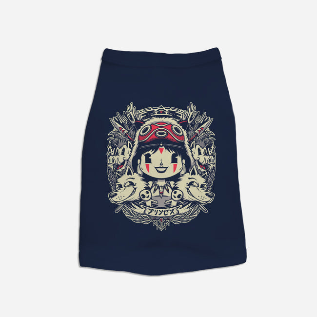 The Forest Princess-dog basic pet tank-StudioM6