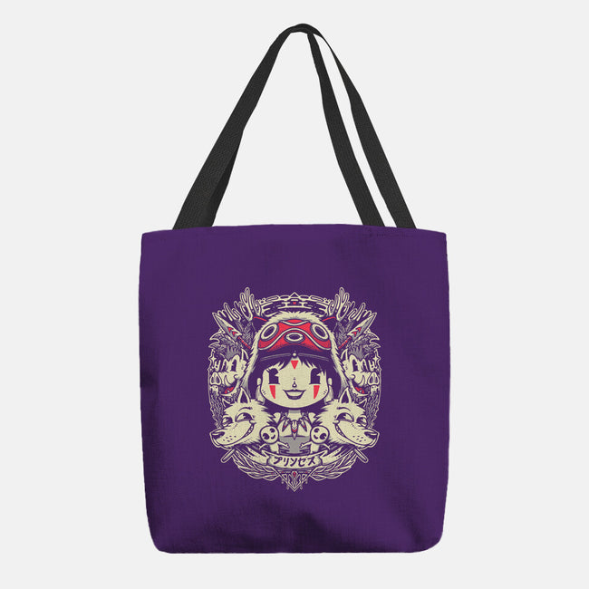 The Forest Princess-none basic tote bag-StudioM6