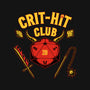 Critical Hit Club-none adjustable tote bag-pigboom