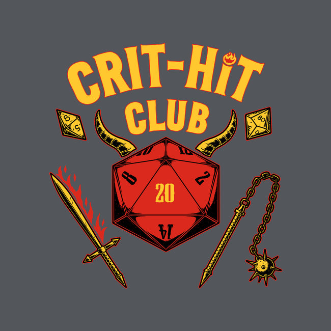 Critical Hit Club-none removable cover w insert throw pillow-pigboom
