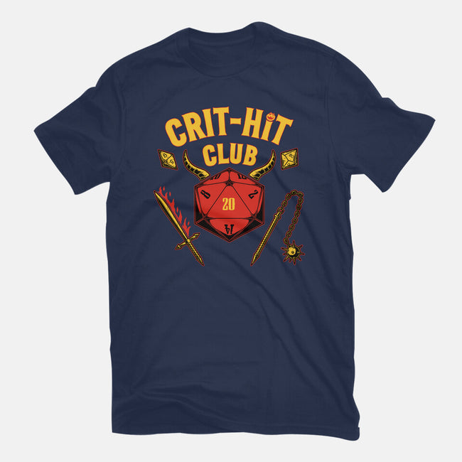Critical Hit Club-youth basic tee-pigboom