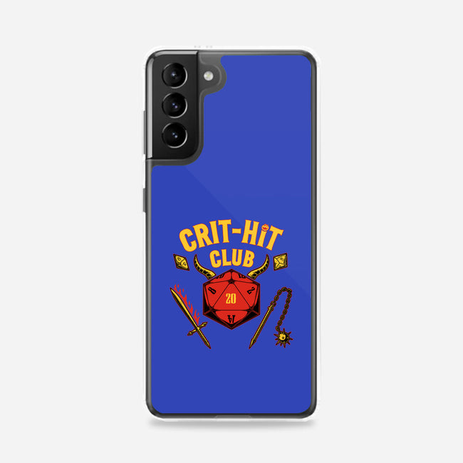 Critical Hit Club-samsung snap phone case-pigboom