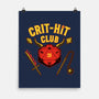 Critical Hit Club-none matte poster-pigboom