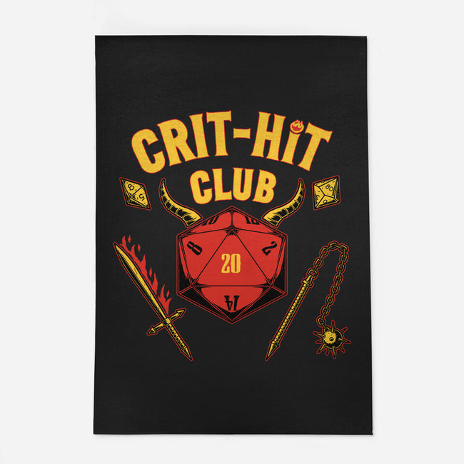 Critical Hit Club-none outdoor rug-pigboom