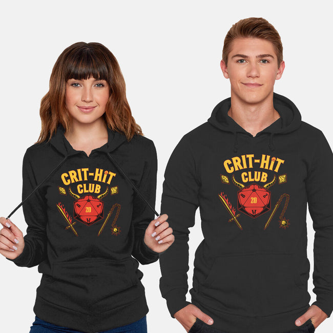 Critical Hit Club-unisex pullover sweatshirt-pigboom
