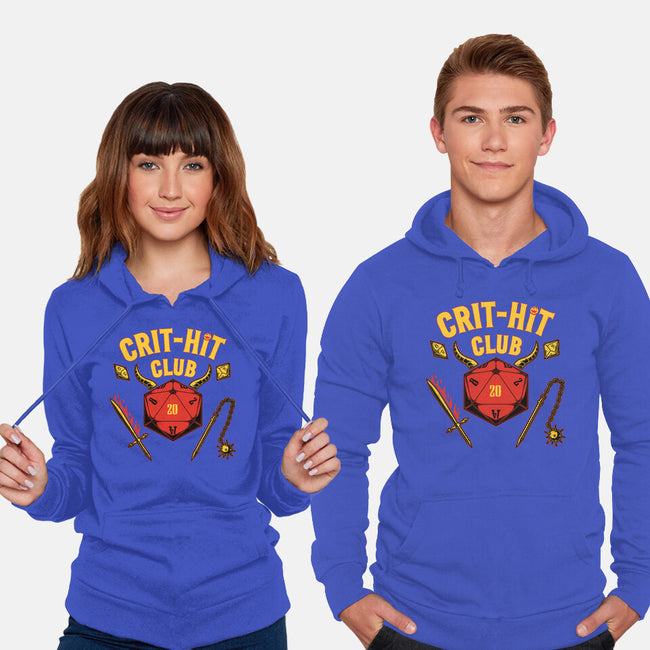 Critical Hit Club-unisex pullover sweatshirt-pigboom