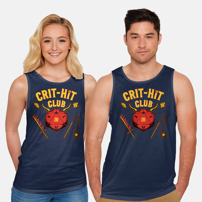 Critical Hit Club-unisex basic tank-pigboom