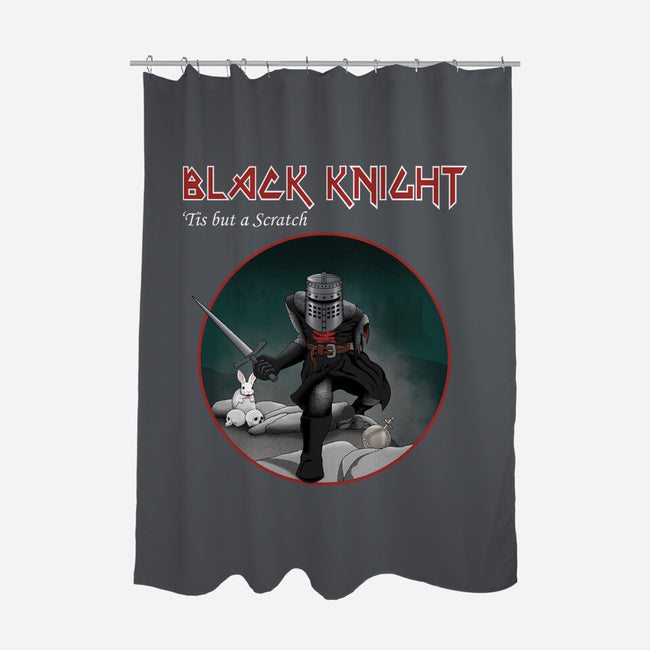 Iron Knight-none polyester shower curtain-retrodivision