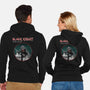 Iron Knight-unisex zip-up sweatshirt-retrodivision