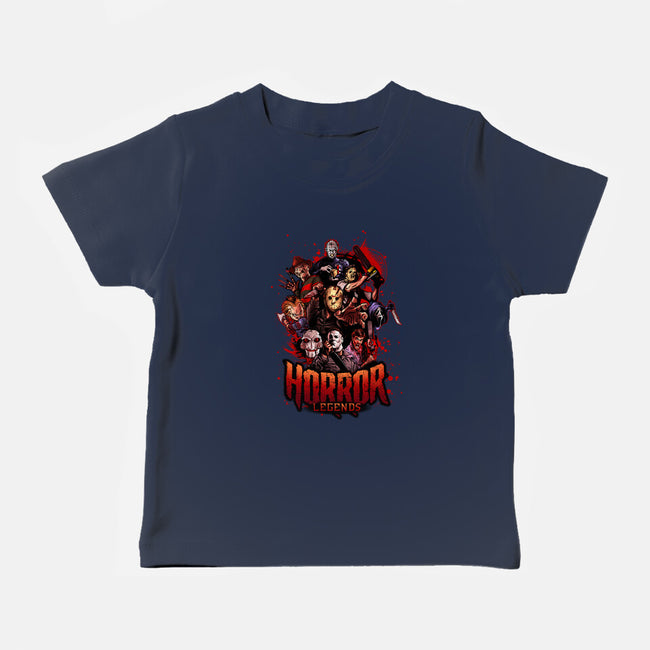 Horror Legends-baby basic tee-Conjura Geek