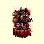 Horror Legends-none stretched canvas-Conjura Geek