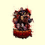 Horror Legends-unisex kitchen apron-Conjura Geek