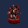 Horror Legends-none removable cover w insert throw pillow-Conjura Geek
