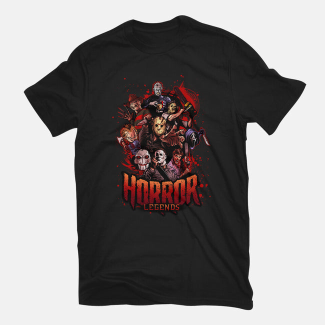 Horror Legends-mens basic tee-Conjura Geek