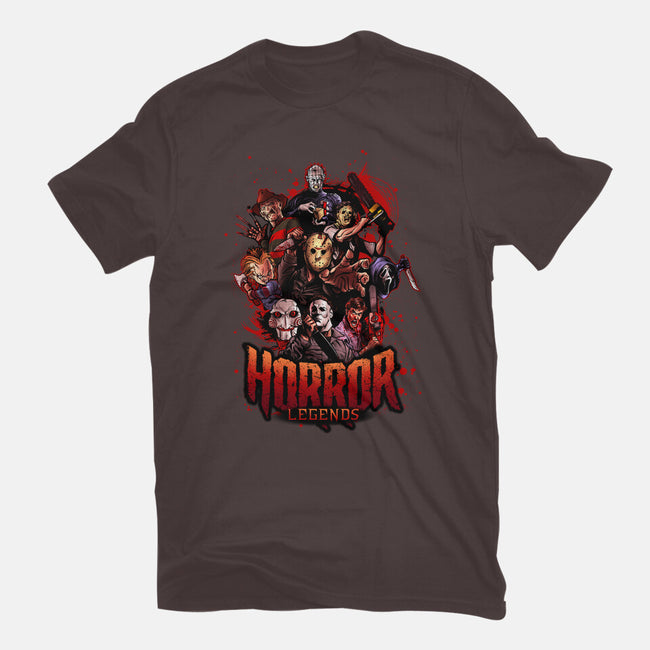 Horror Legends-womens basic tee-Conjura Geek