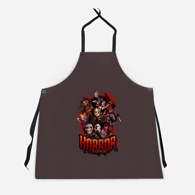 Horror Legends-unisex kitchen apron-Conjura Geek