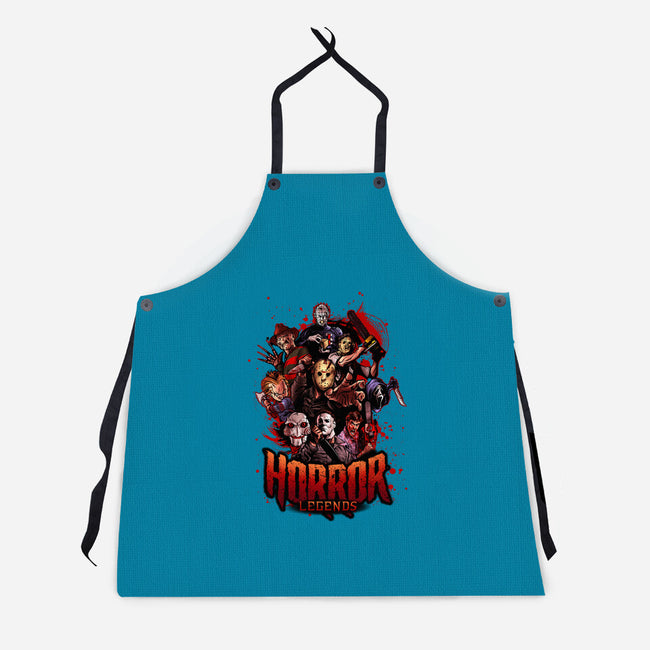 Horror Legends-unisex kitchen apron-Conjura Geek