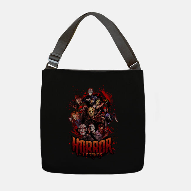 Horror Legends-none adjustable tote bag-Conjura Geek