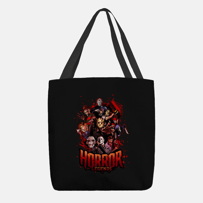 Horror Legends-none basic tote bag-Conjura Geek