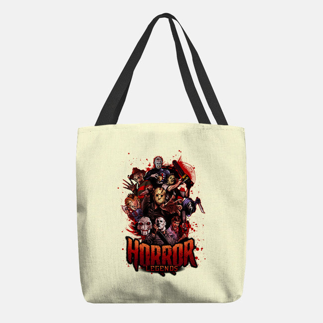 Horror Legends-none basic tote bag-Conjura Geek