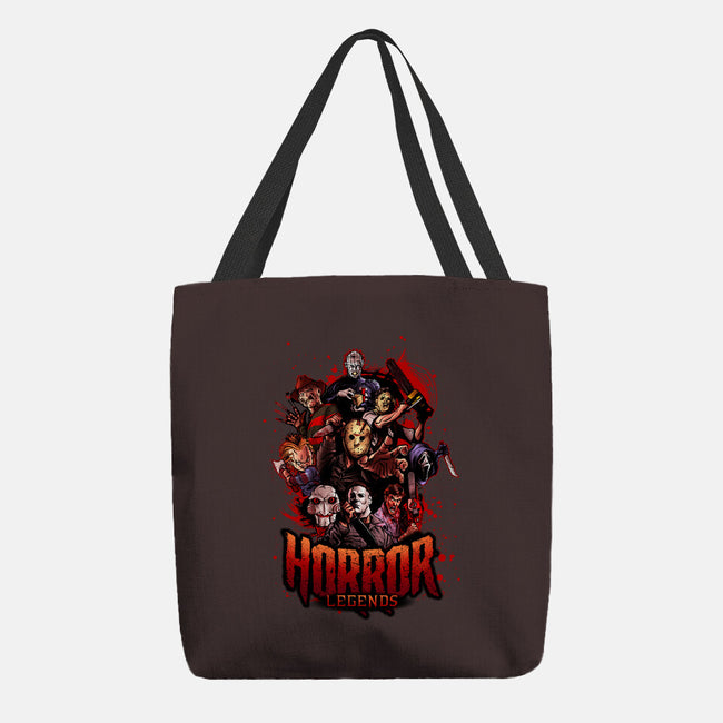 Horror Legends-none basic tote bag-Conjura Geek