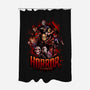 Horror Legends-none polyester shower curtain-Conjura Geek