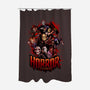 Horror Legends-none polyester shower curtain-Conjura Geek