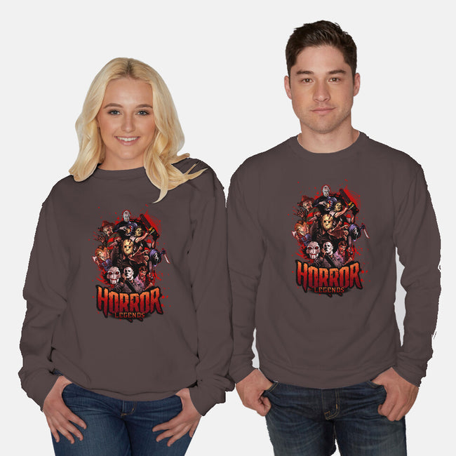 Horror Legends-unisex crew neck sweatshirt-Conjura Geek