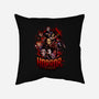 Horror Legends-none removable cover w insert throw pillow-Conjura Geek