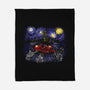 Starry Neo Tokyo-none fleece blanket-zascanauta