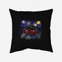Starry Neo Tokyo-none removable cover w insert throw pillow-zascanauta