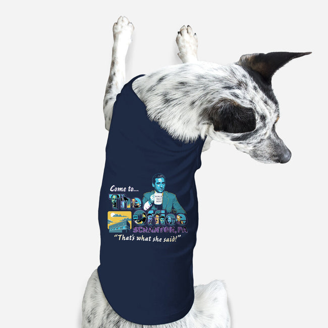 Come To The Office-dog basic pet tank-goodidearyan
