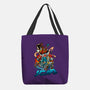 Universe Speed-none basic tote bag-Conjura Geek