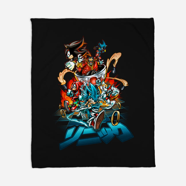 Universe Speed-none fleece blanket-Conjura Geek