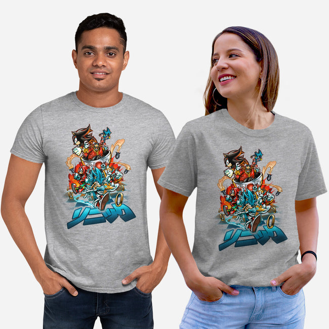 Universe Speed-unisex basic tee-Conjura Geek