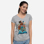 Universe Speed-womens v-neck tee-Conjura Geek
