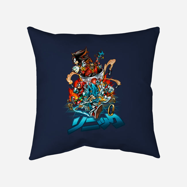 Universe Speed-none removable cover w insert throw pillow-Conjura Geek